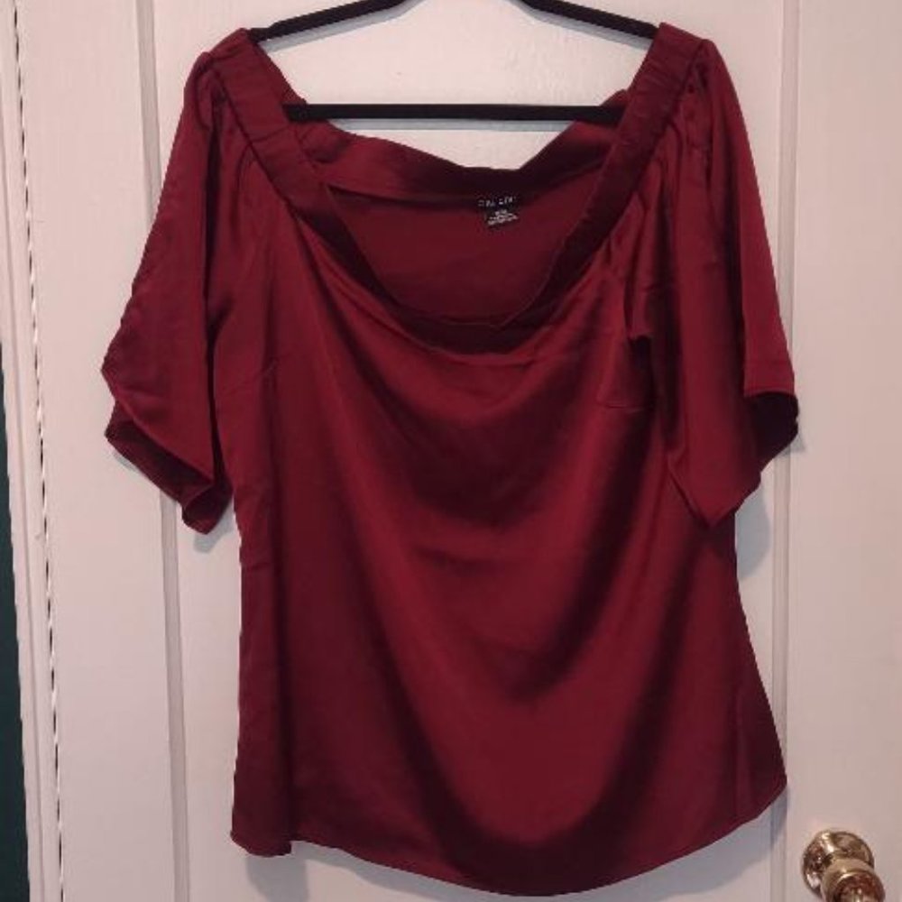 City Chic Off the Shoulder Top Size 14